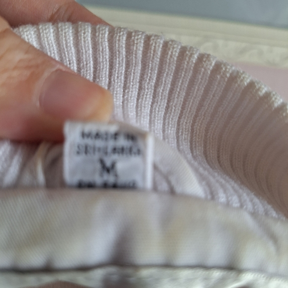 Vintage white jacket Country Concepts Banded Hem 80s Bomber Style Medium - Picture 8 of 16